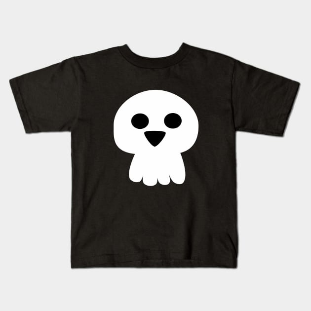 Cute skull Kids T-Shirt by bruxamagica